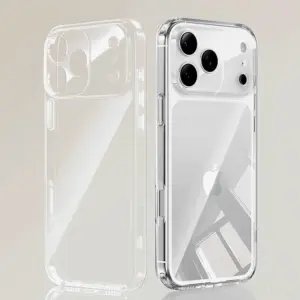 Luxury Transparent Phone Case For iPhone 17 16 15 14 13 12 11 Pro X XR XS Max Air Soft TPU Silicone Back Cover Clear Case